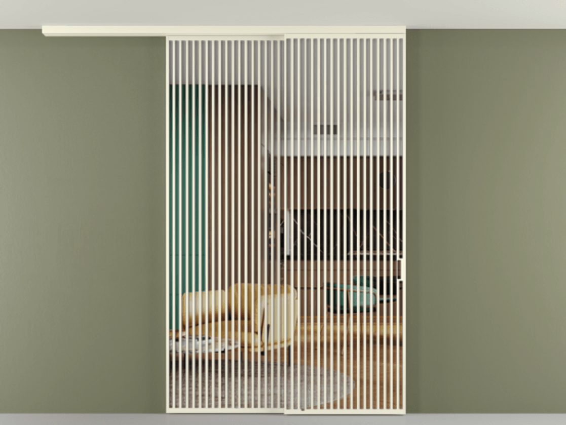 Перегородка Formato вдоль стены на потолок телескопик синхро 2 #VENDORCODE# #FURNISH# #GLASS# Цена #PRICE# #CURRENCY# | Volhovec