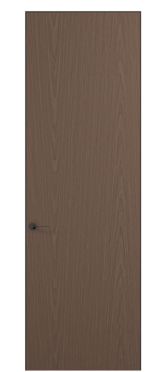 Дверь межкомнатная 0010 МШНДК. Цвет Дуб кофейный матовый. Материал Мультишпон НатурВуд. Коллекция Планум Про. Картинка.