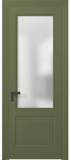 Дверь межкомнатная 8352 Тростниково-зелёный RAL 6013. Цвет RAL Тростниково-зелёный RAL 6013. Материал Гладкая эмаль. Коллекция Рокка. Картинка.