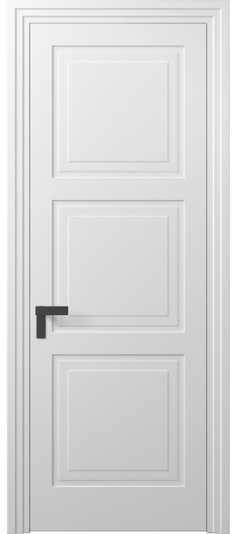 Дверь межкомнатная АКП 8331 МБЛ Матовый белоснежный. Цвет Матовый белоснежный. Материал Гладкая эмаль. Коллекция Рокка. Картинка.
