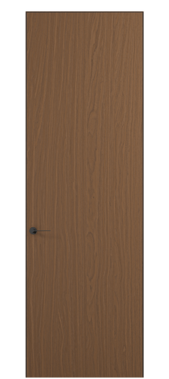 Дверь межкомнатная 0010 АКП МШНДШ. Цвет Дуб шоколадный матовый. Материал Мультишпон НатурВуд. Коллекция Планум Про. Картинка.