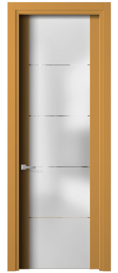 Дверь межкомнатная 4114 - planum Пастельно-жёлтый RAL 1034. Цвет RAL Пастельно-жёлтый RAL 1034. Материал Гладкая эмаль. Коллекция Планум. Картинка.