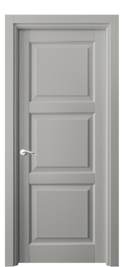 Дверь межкомнатная 0731 ДНСР. Цвет Дуб нейтральный серый. Материал Массив дуба эмаль. Коллекция Лигнум. Картинка.