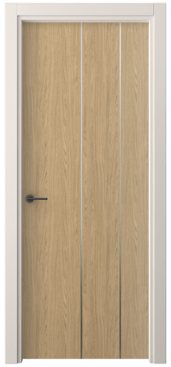 Дверь межкомнатная 4205 ЖМД. Цвет Жемчужный дуб. Материал Ламинатин. Коллекция Фридом. Картинка.