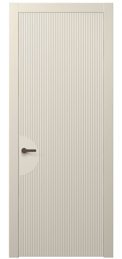 Дверь межкомнатная АКП 8624 МБСР. Цвет Матовый бежево-серый. Материал Гладкая эмаль. Коллекция Дюна. Картинка.